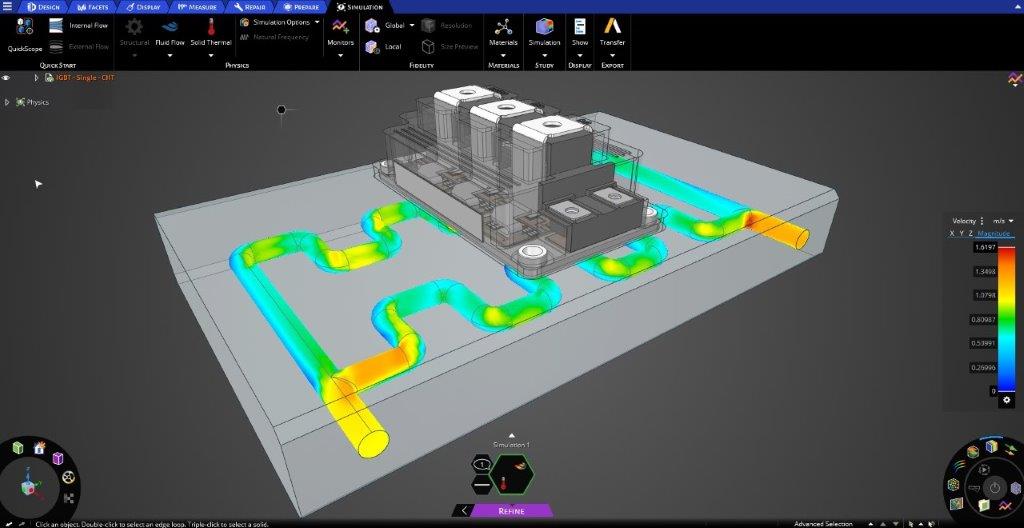 screenshot of Ansys Discovery